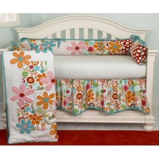 Cotton Tale Lizzie 4 Piece Crib Bedding Set