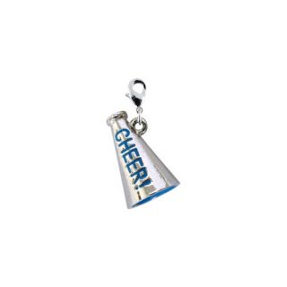 Janlynn Cheer Megaphone Charm   CHARM175