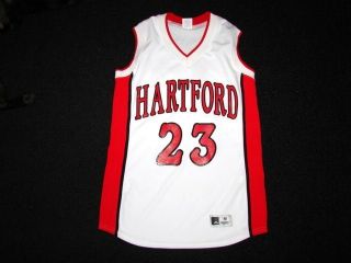Hartford Hawks Basketball Authentic Vintage Jersey Sz M