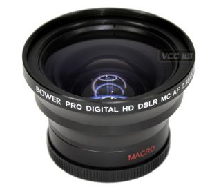38X 58mm Wide Angle Lens for Canon 7D 60D 50D T2i T1i