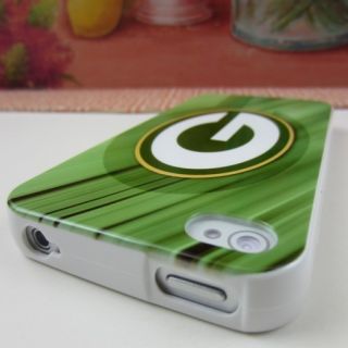 Apple iPhone 4 4S Green Bay Packers Rubber Silicone Skin Case Phone