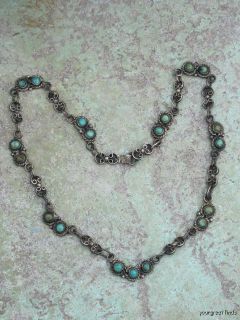 VINTAGE MEXICAN TAXCO BERNICE GOODSPEED STERLING SILVER & TURQUOISE