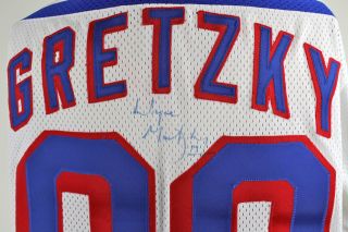 Wayne Gretzky NY Rangers Autographed Jersey JSA Thumbnail Image