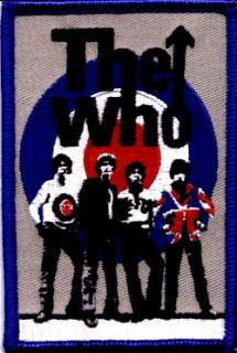 19225 The Who Logo Patch Sew Iron On Rock Badge Target
