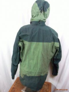 Arc`teryx Gore Tex XCR Parka Hooded Jacket Mens M Canada 2 Tone Green