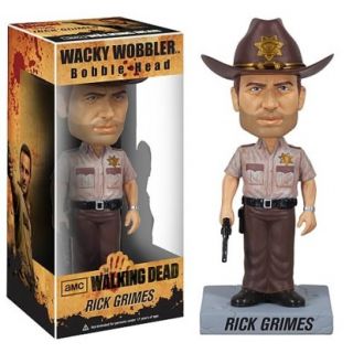 Walking Dead Rick Grimes 7 inch Wacky Wobbler Funko Bobblehead
