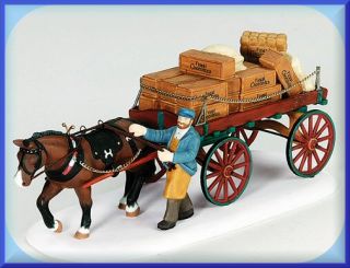Gourmet Chocolates Delivery Wagon NEW Department Dept. 56 Dickens