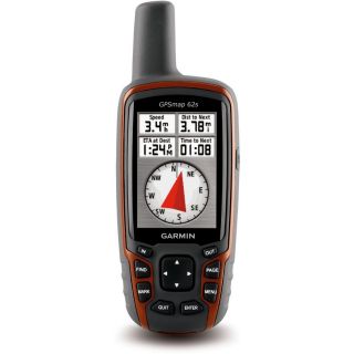 Garmin GPSMAP 62s Handheld GPS Navigator 1 7GB Compass Altimeter