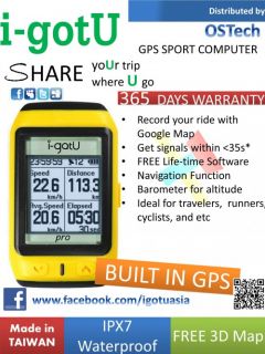 Taiwan Bike Bicycle GPS Speedometer Computer Watch Edge 200 500 800 GT