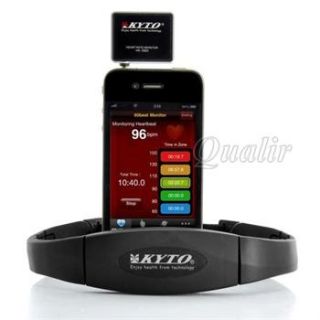 Wireless Heart Rate Monitor with Chest Belt for iPhone 4S / 5 Android
