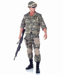 army ranger deluxe adult plus costume