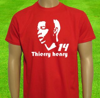 thierry henry ex arsenal football legend shirt fl151 more options