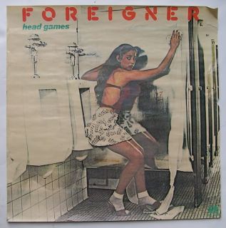 Foreigner Head Games 1979 Poster 12 12 inch Lou Graham Mick Jones Ian