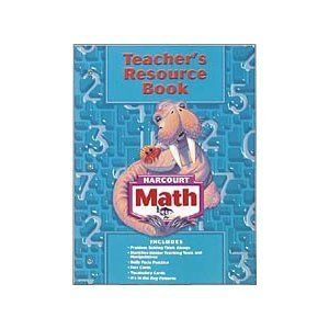 Teachers Resource Book Harcourt Math Grade 3
