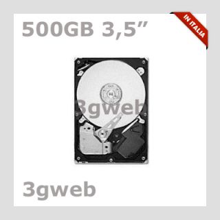 Hard Disk HDD HD Interno 500 GB 500GB SATA 3 5 Desktop