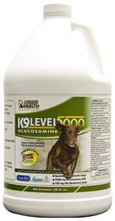 Liquid Health Dogs K9 Level 5000   Glucosamine   Chondroitin Opti MSM