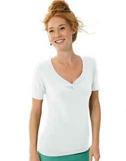 Hanes Ultimate Stretch Cotton Twist T Shirt Style HS 012