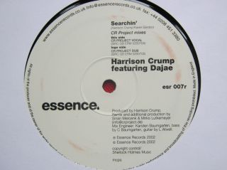 Harrison Crump Searchin The CR Project Mixes 12 Essence ESR007R EX