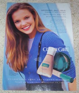 1995 Ad Katherine Heigl Cover Girl Make Up Cosmetics Ad