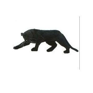 Hansa 22 Black Panther Plush Stuffed Animal Toy