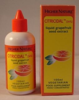 Higher Nature Citricidal Grapefruit Seed Extract 100ml