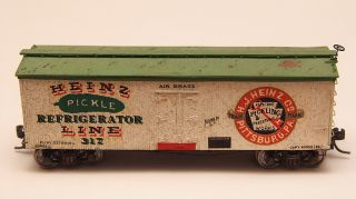 Vintage Heinz Pickle Refrigerator Line HO Scale Box Car
