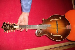Gibson Mandolin F2 converted to F5 Possible 1912 Vintage L K