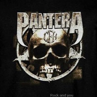 Pantera Cowboys from Hell CFH Skull Metal Rock T Shirt L XL 2XL 3XL