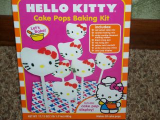 Hello Kitty Cake Pop Baking Kit Makes 20 Red Velvet Pops Party Dessert