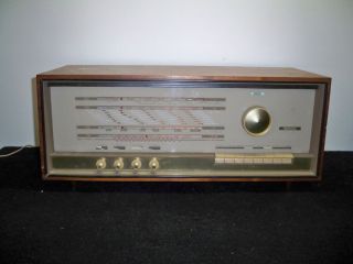 Vintage 1964 Erres Van der Heem Broadcast, Long Wave, Short W Radio