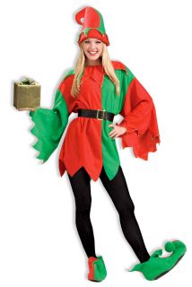 Santas Helper Elf Costume Pub Crawl Christmas Holiday Adult Standard