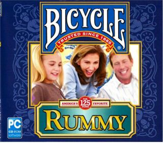  PC Video Game Bicycle Cards Rummy Fun Card Game 742725254091