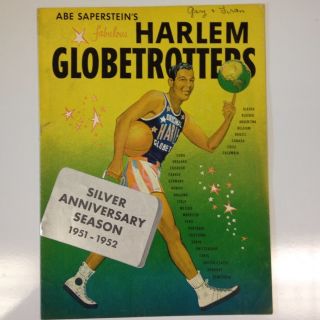 1951 Harlem Globetrotters Basketball Yearbook. Goose Tatum/ Marques