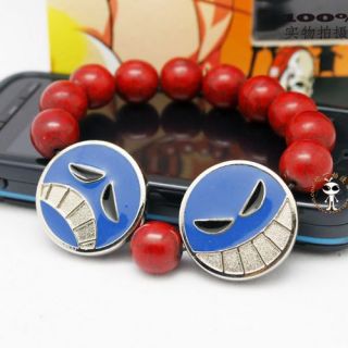 one piece Portgas D Ace cosplay Bracelet with box