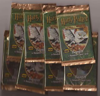 Harry Potter Trading Card Game 8 Booster Packs
