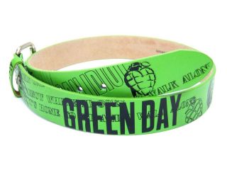 Green Day Green American Idiot Grenade Collage Belt New Mens 34