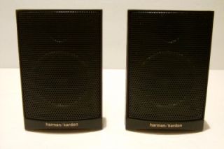clean pair of harman kardon sat ts1 speakers