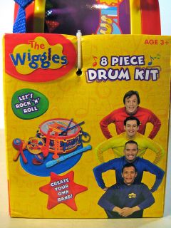 The Wiggles 8 Pics Drum Set Wiggly Circus