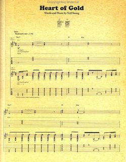  YOUNG   HARVEST   GUITAR RECORDED VERSIONS   SHEET MUSIC SONG BOOK