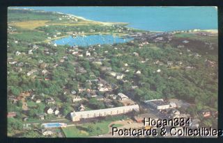 Aerial View Harwich Port Motor Lodge Cape Cod Mass PC