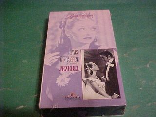 Jezebel VHS SEALED Bette Davis Henry Fonda 1988 027616131331