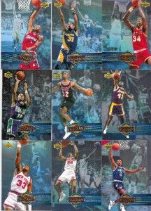 1993/94 UPPER DECK NBA HOLOJAM 36 CARD SET JORDAN