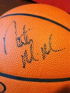 Authentic Signed Autographed Portland Trail Blazers Team Basketball