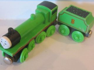 Thomas Wooden Train Tank Henry First Edition RARE Staples 1992 Lot2