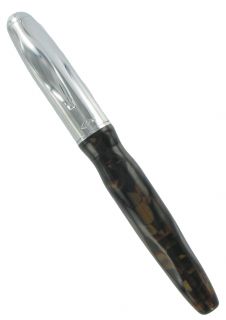 New Hauser Germany Brown Metallic Ballpoint Pen