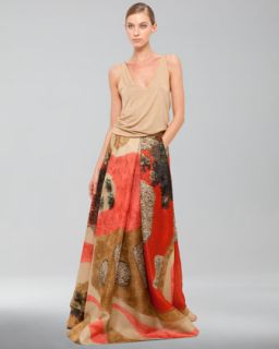  print floor length apron skirt $ 395 3990 pre order spring 2013 runway