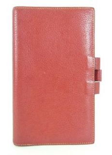 Authentic Hermes Red Leather Agenda Cover Notebook Made in France