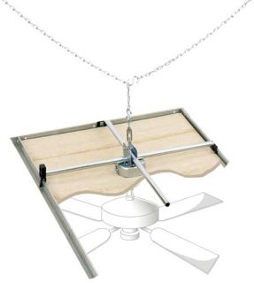Ensures your ceiling fan or lighting fixture is securely and safely