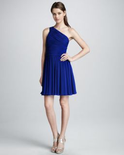 Halston Heritage Ruched Top Cocktail Dress   