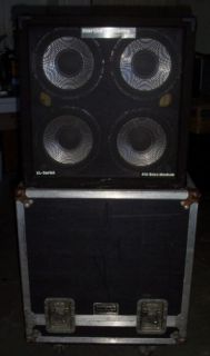 Hartke XL Series 410 Speaker with ATA Road Case Pickup
